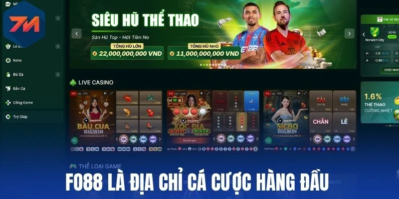 Fo88 - Địa Chỉ Cá Cược Hấp Dẫn, Uy Tín Hàng Đầu Châu Á 1 Fo88 là địa chỉ cá cược hàng đầu