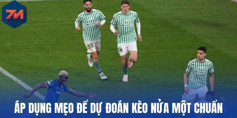 Áp dụng mẹo để dự đoán kèo nửa một chuẩn