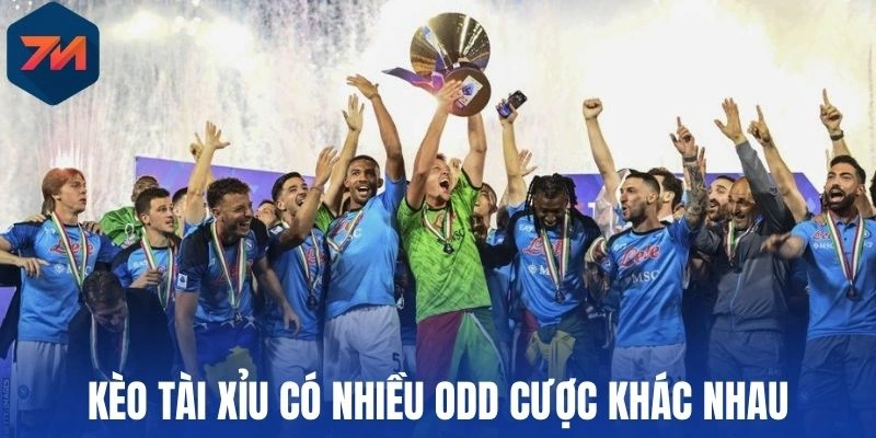 Soi Kèo Serie A - Cách Chợn Tỷ Lệ Thơm Cho Mỗi Trận Đấu 2 Kèo tài xỉu có nhiều odd cược khác nhau